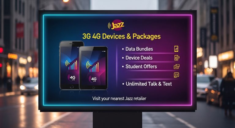 Jazz 3G 4G Devices Packages