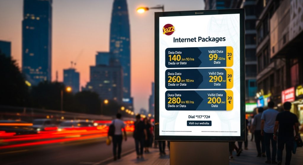 Jazz Internet Packages