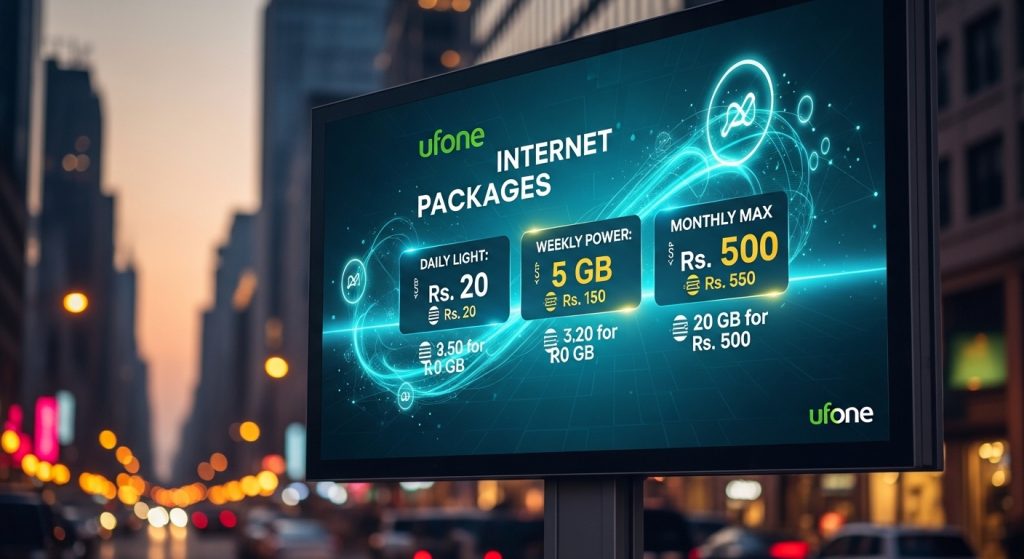 Ufone Internet Packages